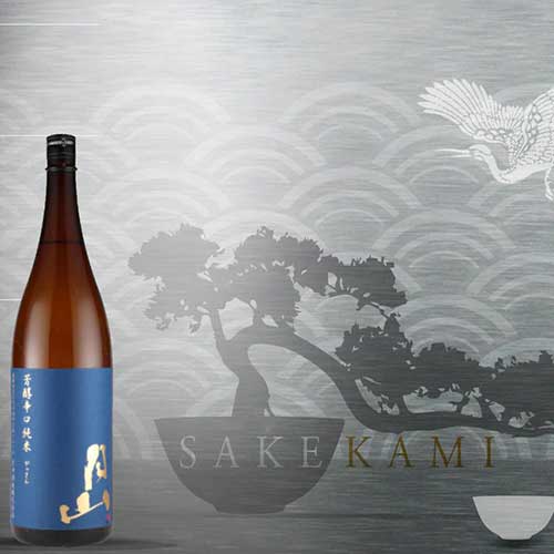Rượu Sake Gassan Houjun Karakuchi Junmai 15% 300ml