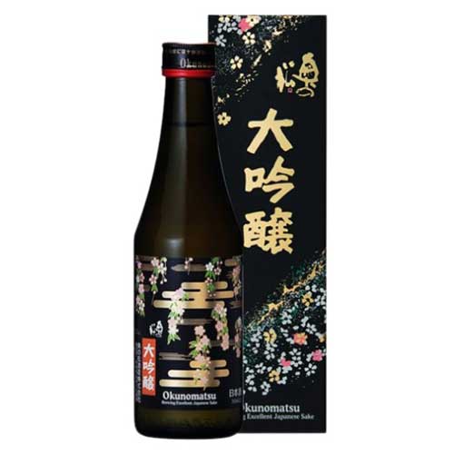 Rượu Sake Okunomatsu Daiginjo 15.4% 1800ml (Sakura)