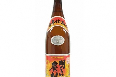 Rượu Shochu Akaimo Jikomi Akarui Nouson 25% 1800ml