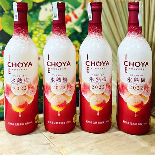 Rượu Choya Ice Nouveau Ume Wine 2022 720ml 1%ABV