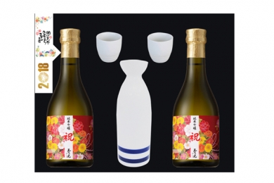 Hộp Quà Rượu Sake iwai hai chai 300ml