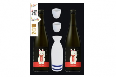 Hộp Quà Rượu sake Manekitune