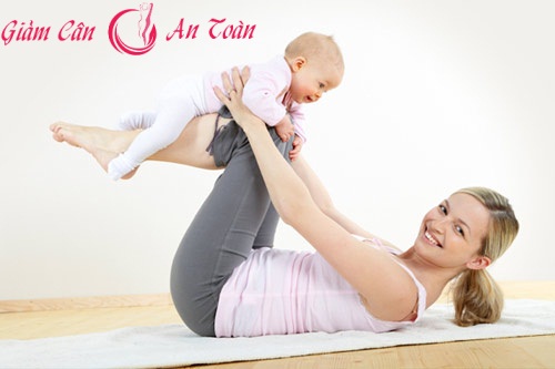 cách giảm cân khi đang cho con bú