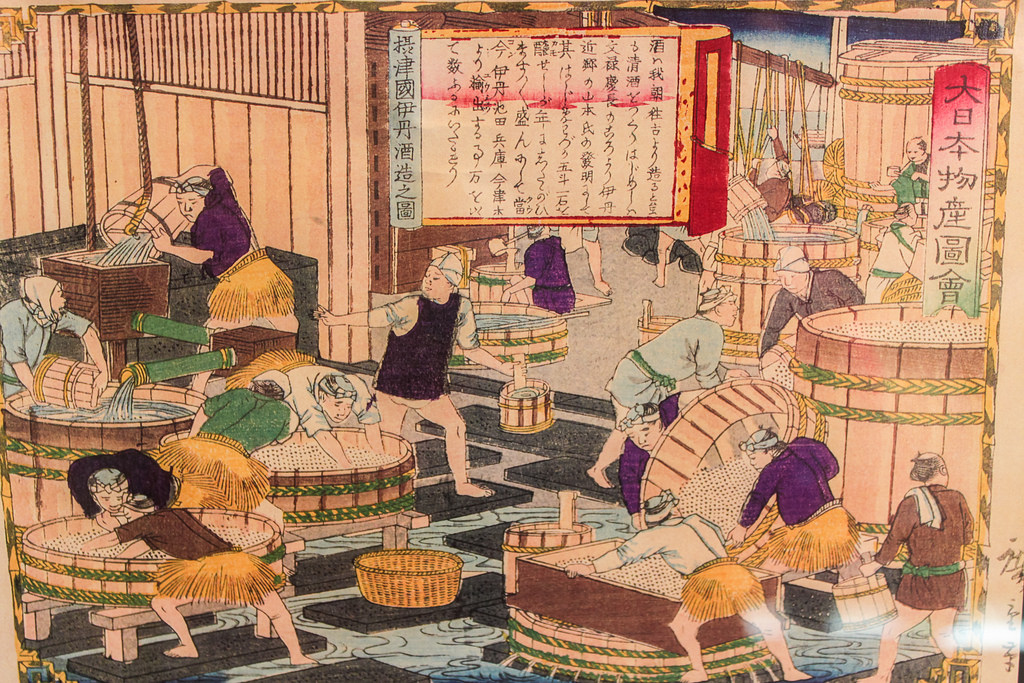 Lịch sử sản xuất rượu sake từ những ngày đầu tiên
